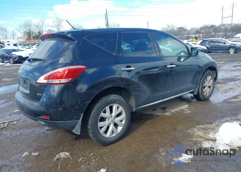 2012 Nissan Murano S z USA, uszkodzony, nr VIN JN8AZ1MW6CW205567